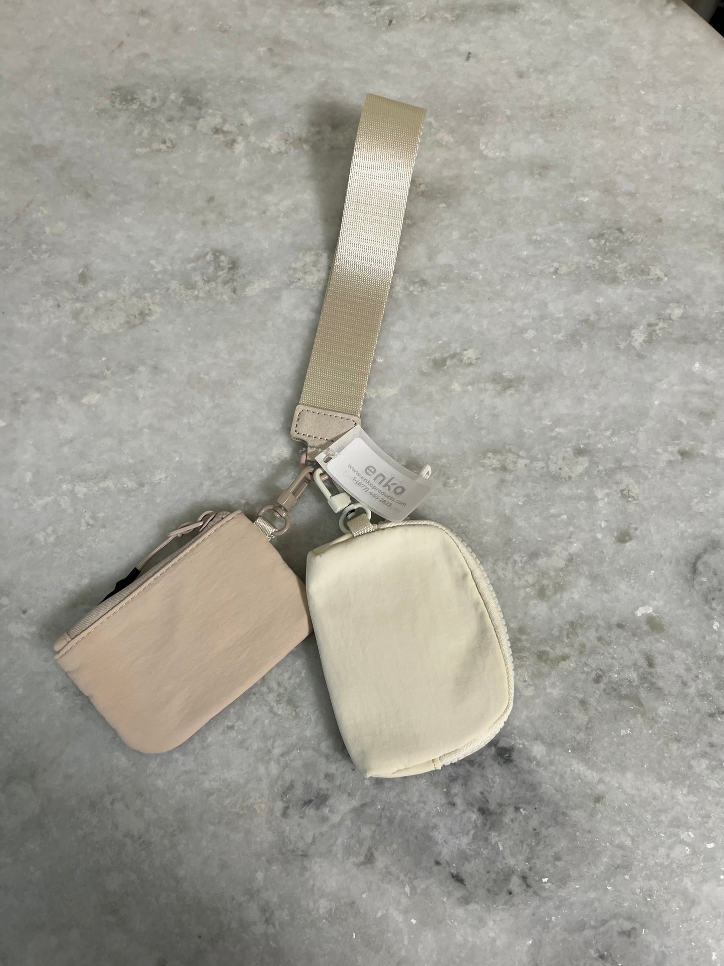 Double Wallet Keychain