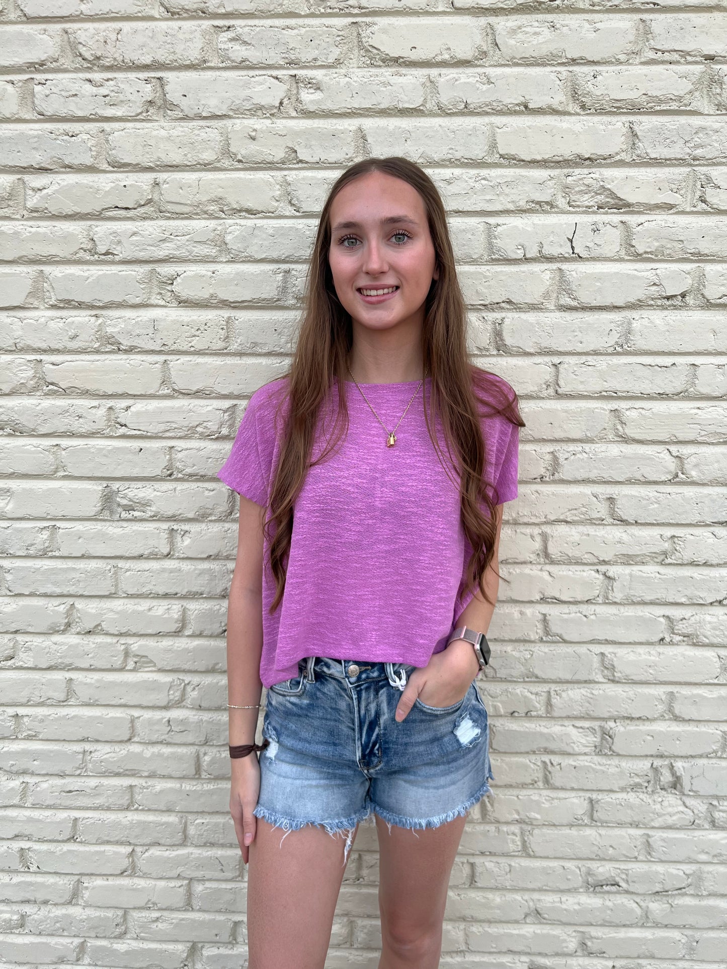 Jessie Cropped Tee