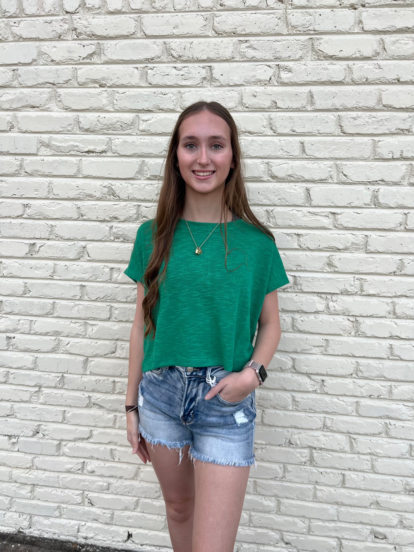 Jessie Cropped Tee