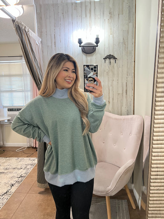 Savanna Mock Neck