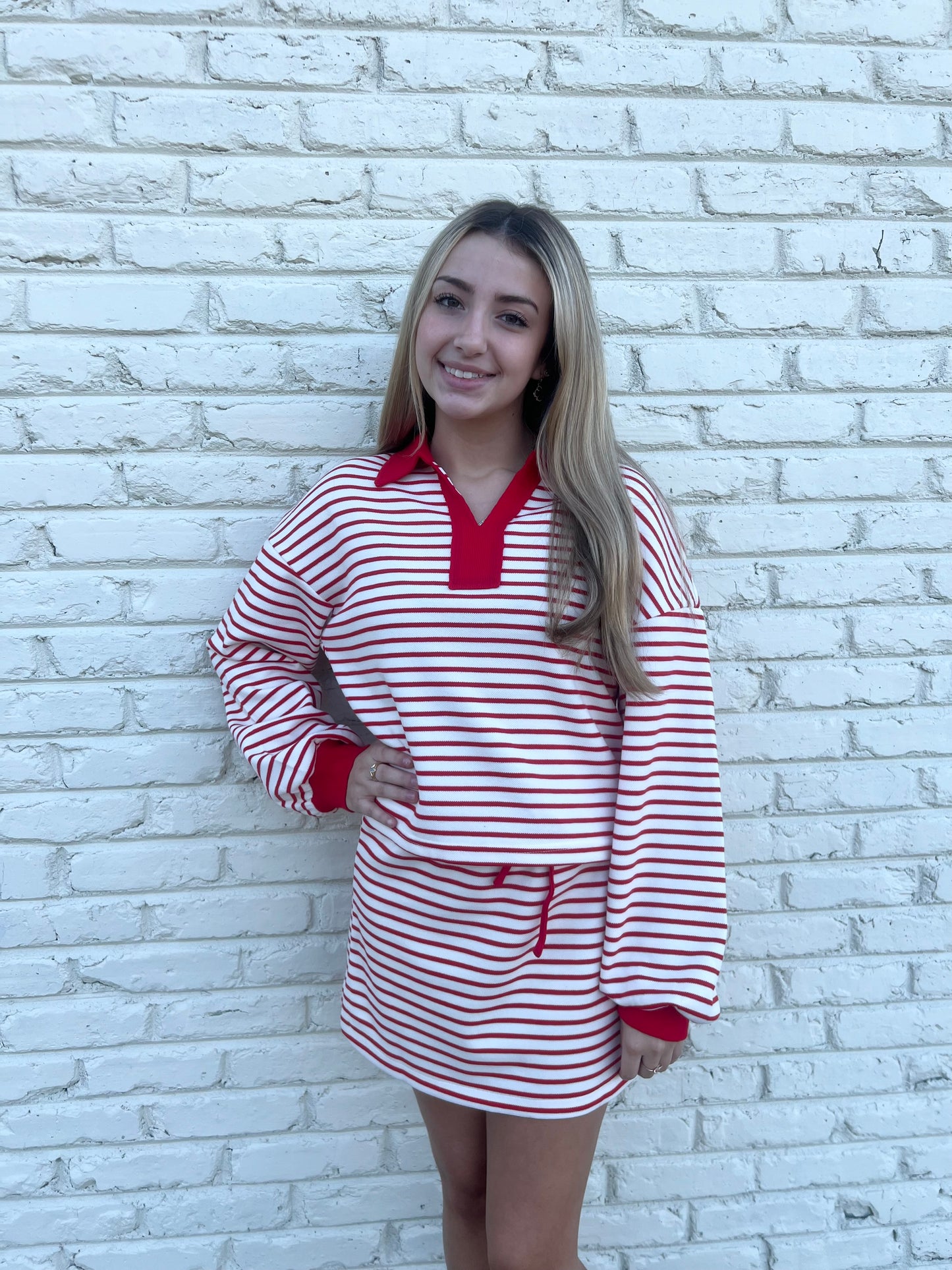 Lynea Striped Set