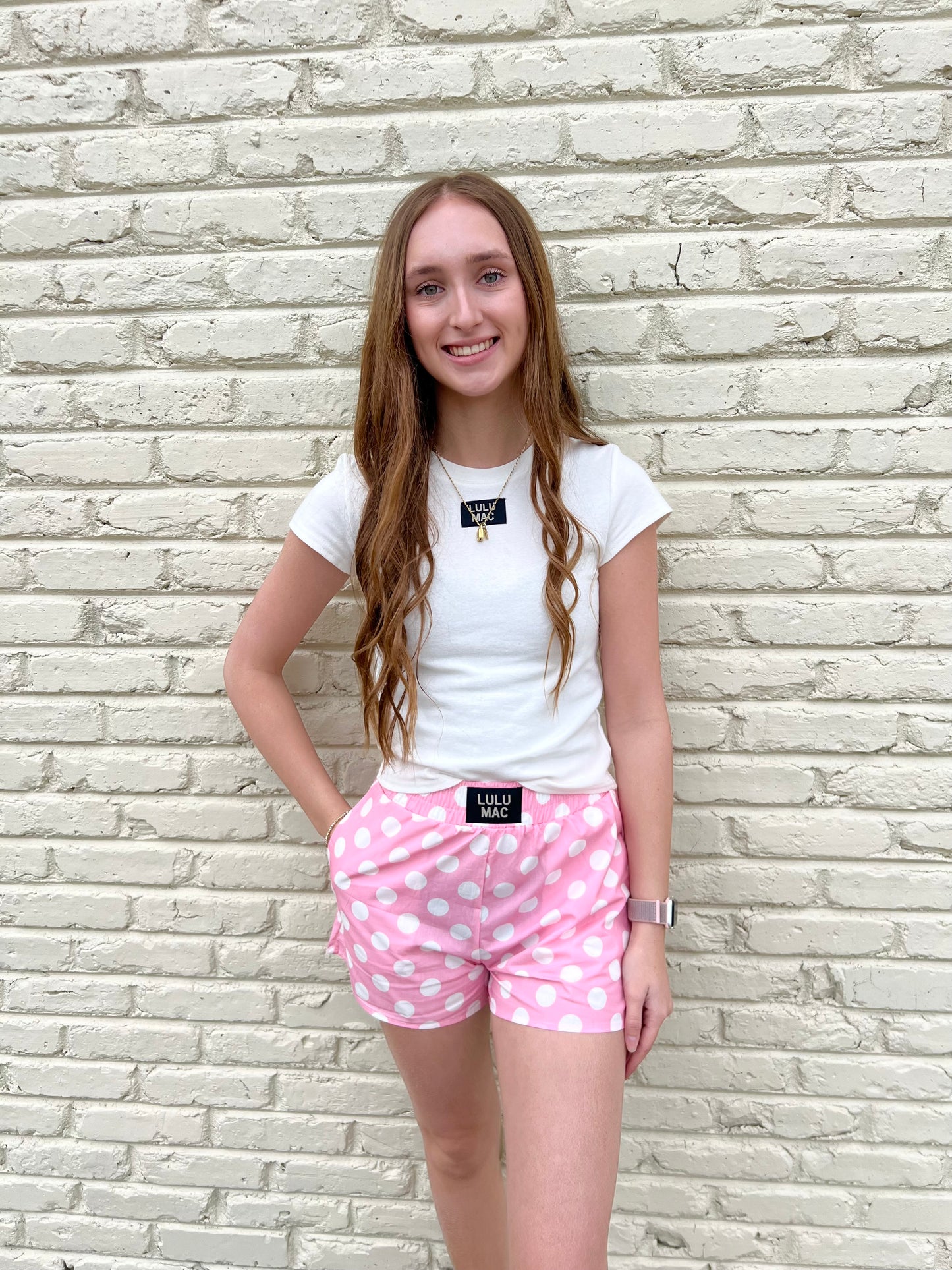 Lulu Mac Polka dot shorts