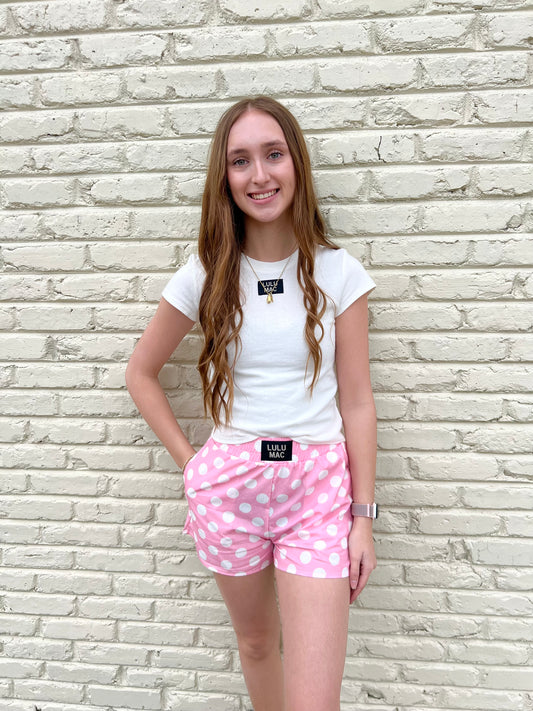 Lulu Mac Polka dot shorts