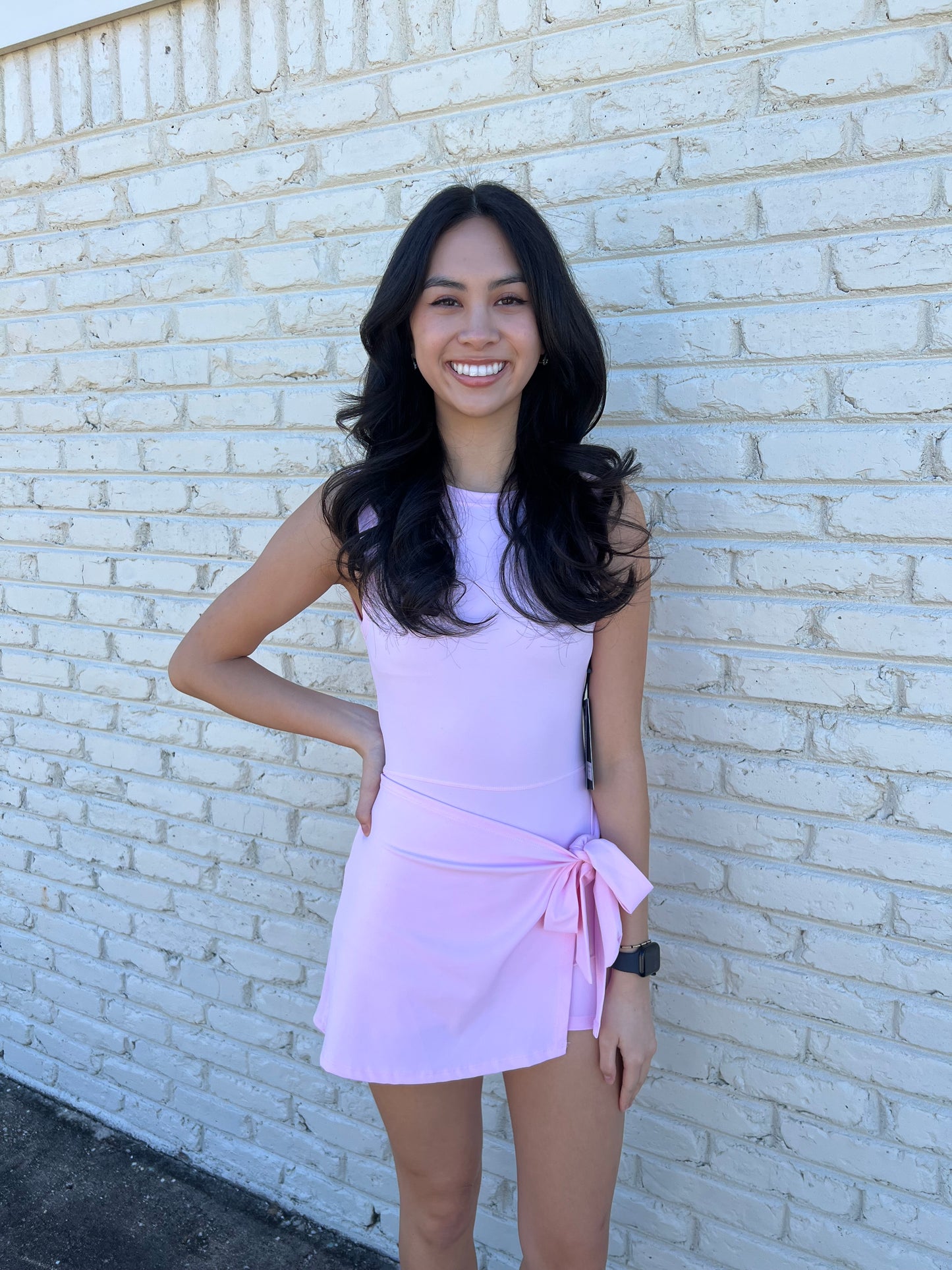 Front Tie Athletic Romper