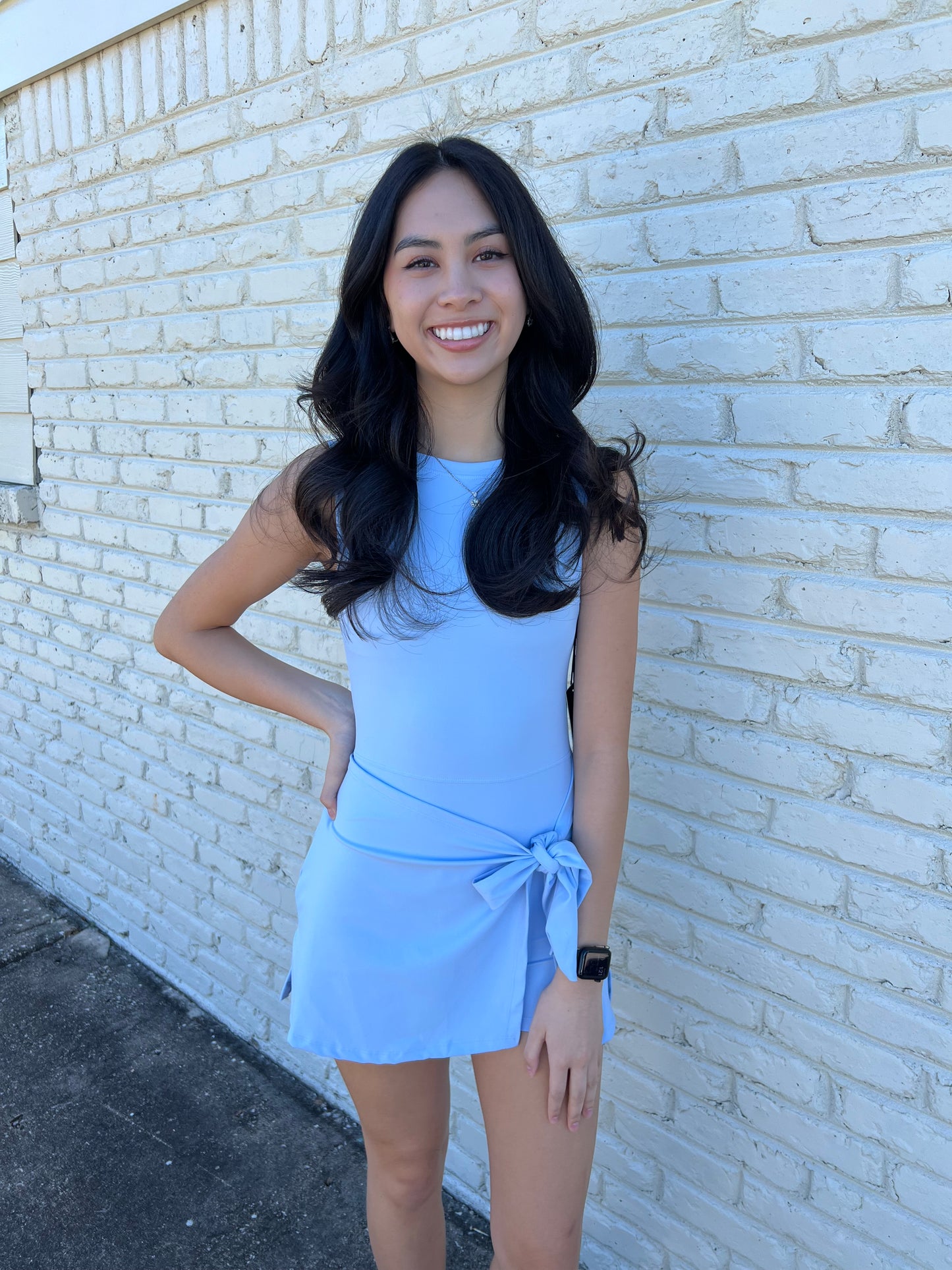 Front Tie Athletic Romper
