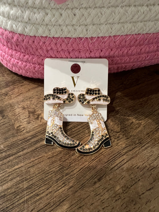 Boots Earrings