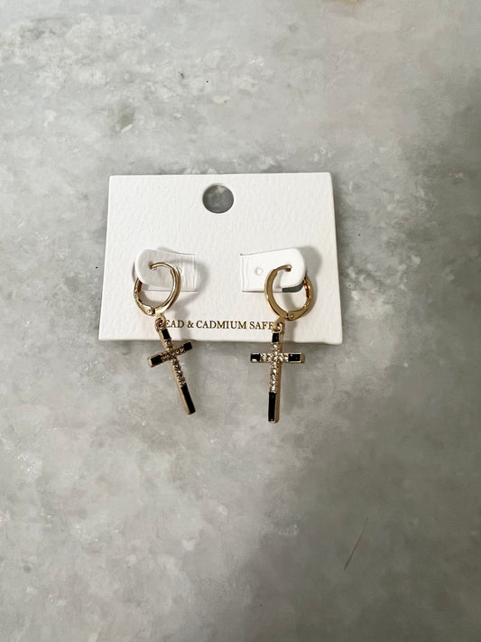 Alexa Cross Earring