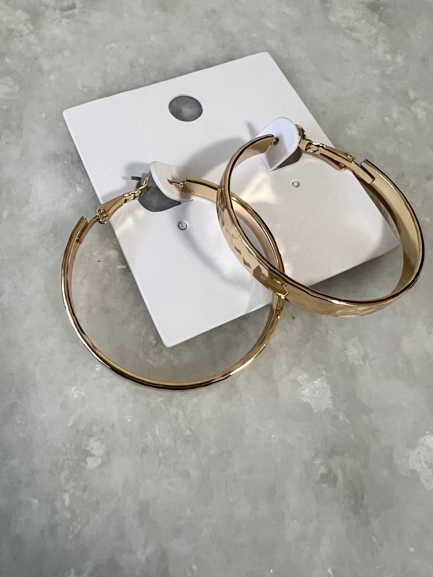 Textured Hoops