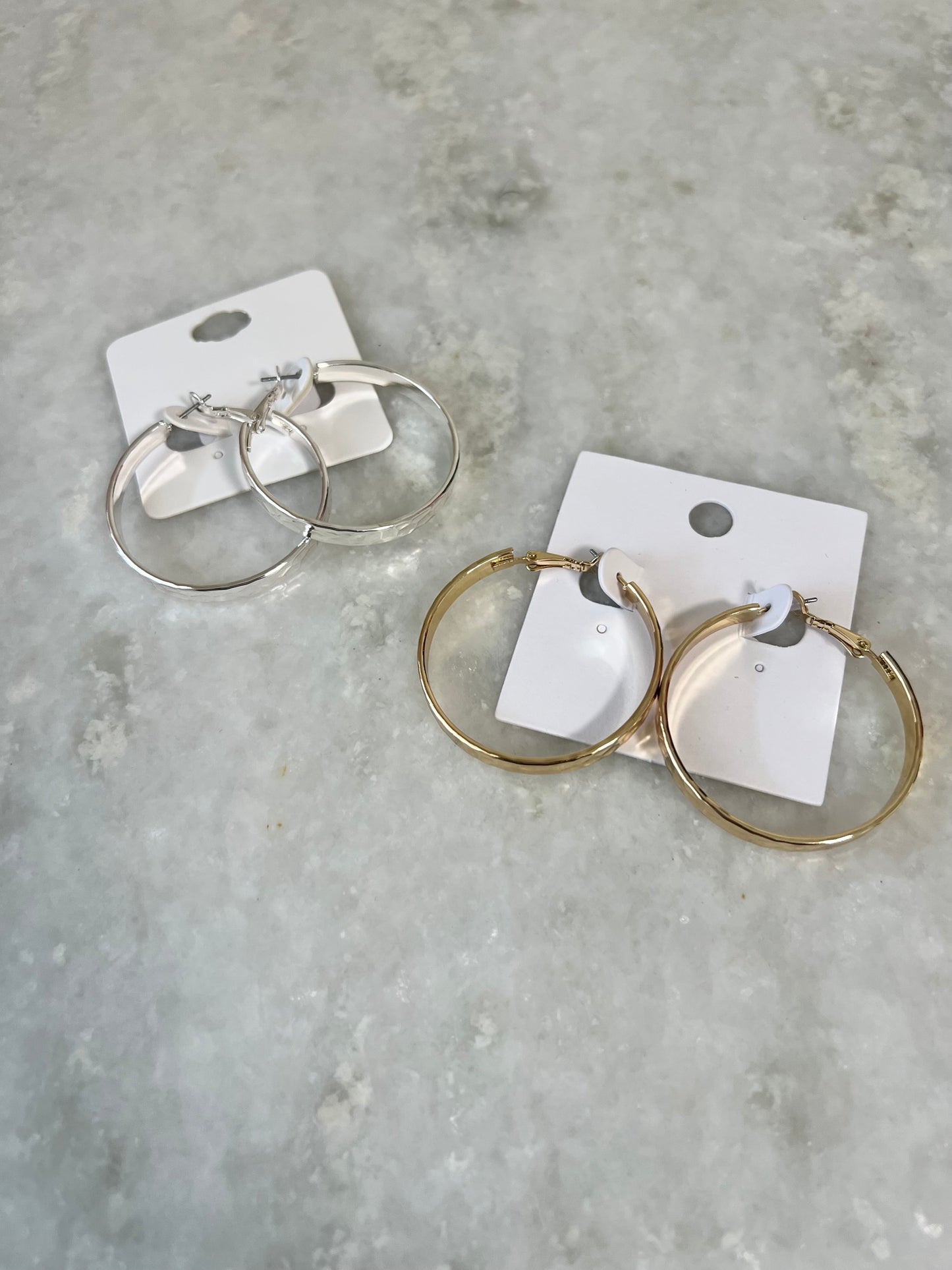 Textured Hoops