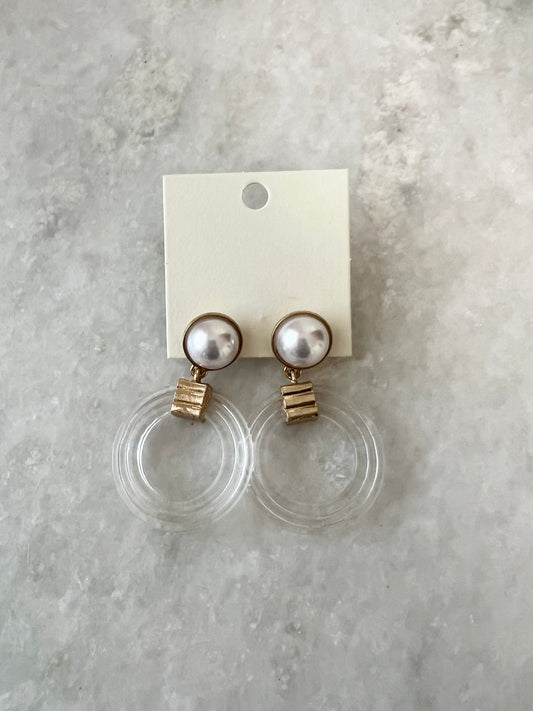 Pearl Dangle Earrings