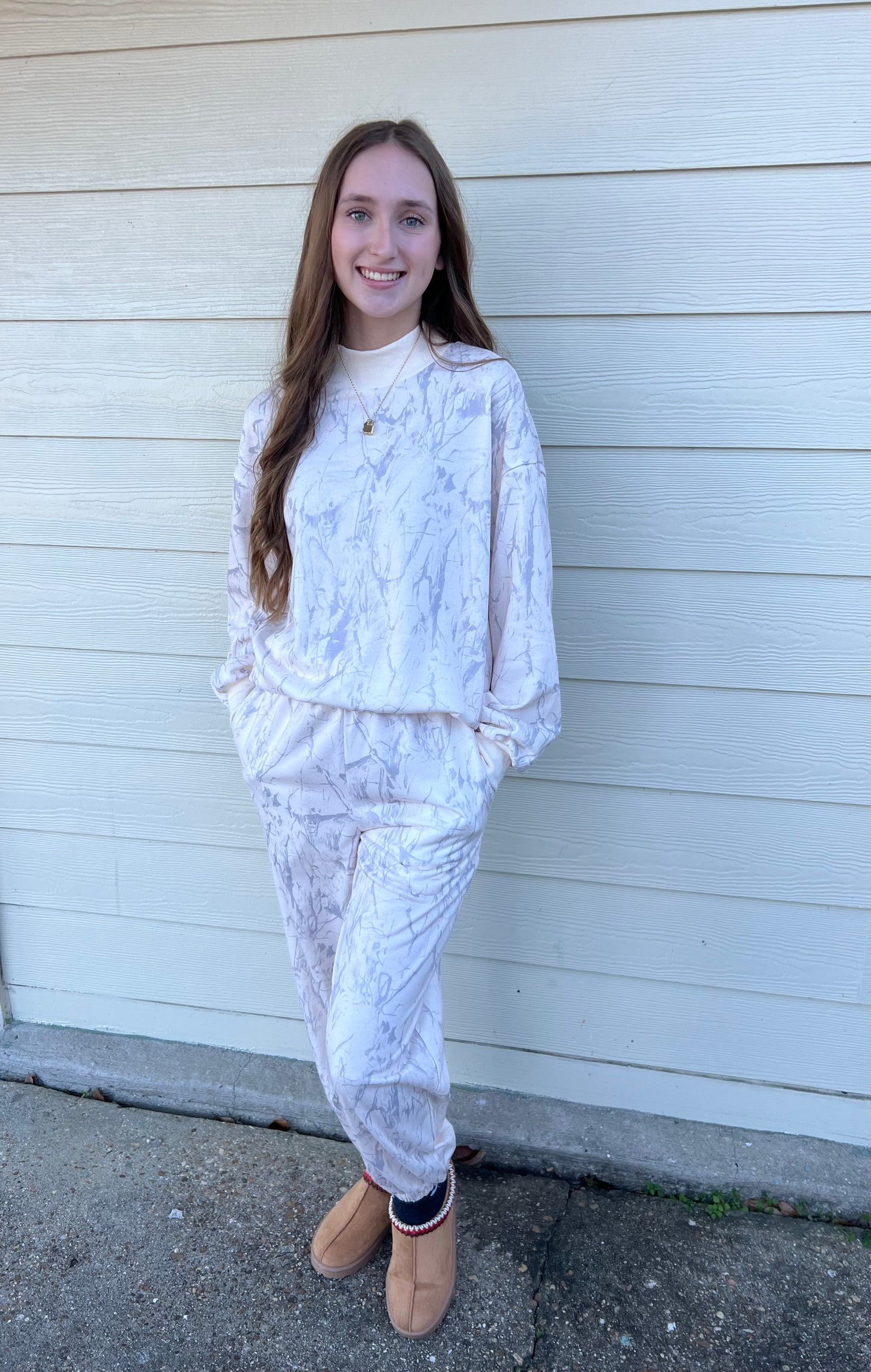 Mock Neck Camo set