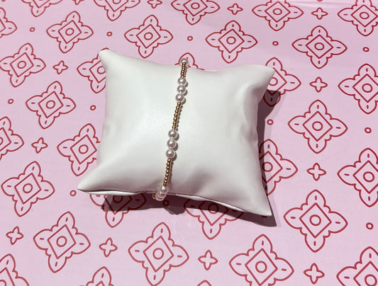 ILY Pearl Bracelet