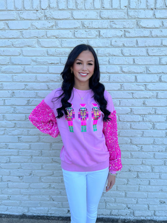 Nutcracker pink Sweater