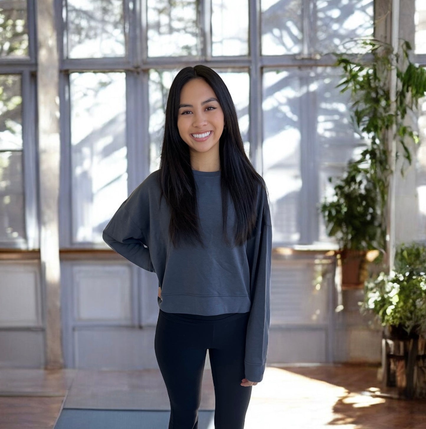 Laguna Dropped Shoulder Sweatshirt