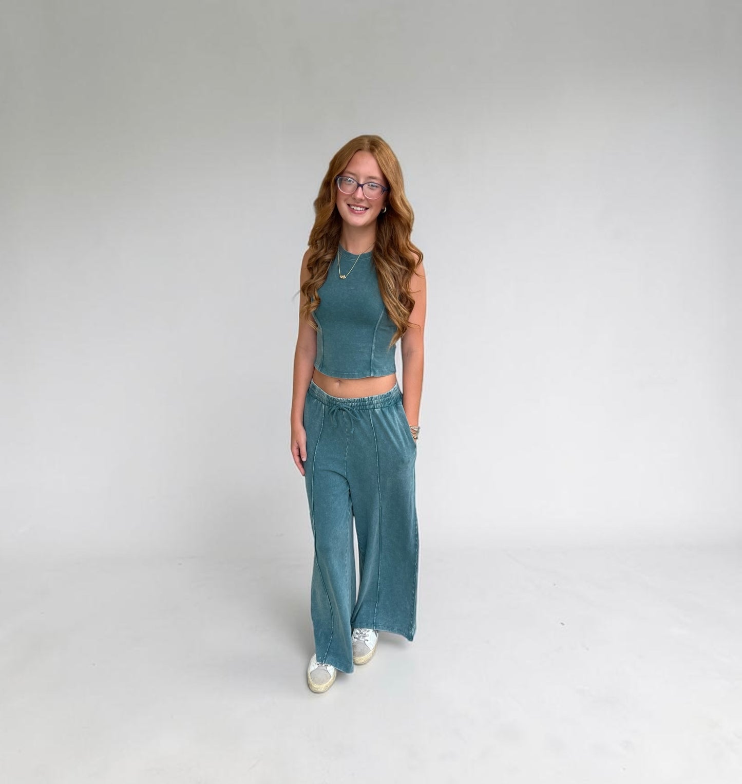 Mandy Washed Pants Set
