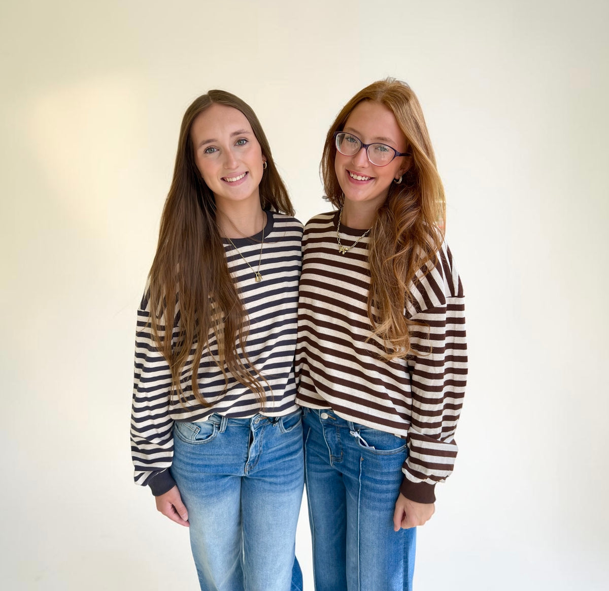 Layla Striped Knit Top