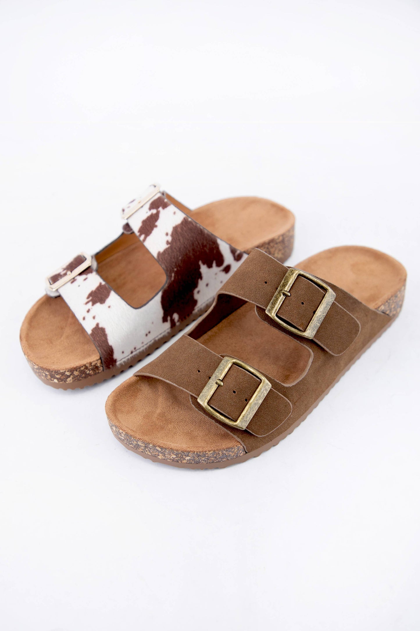 Double Buckle Sandal