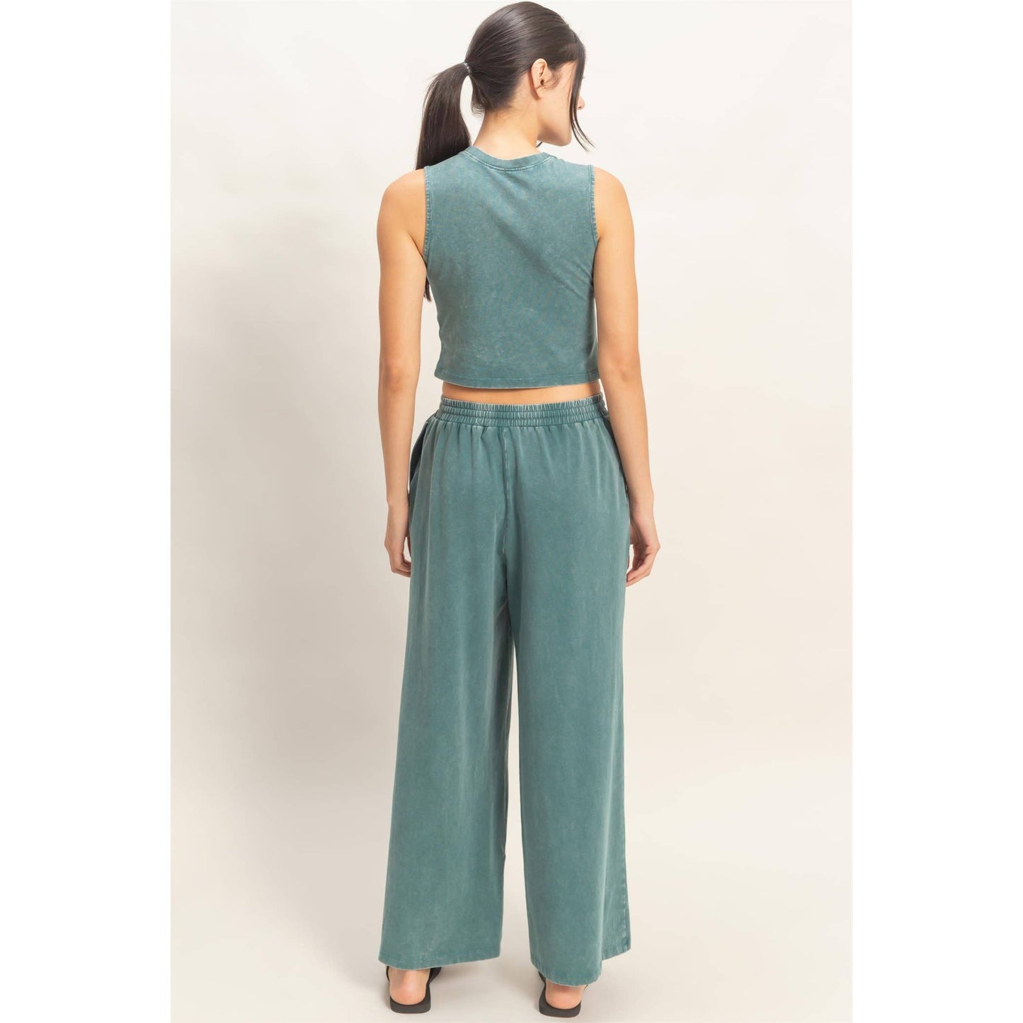 Mandy Washed Pants Set