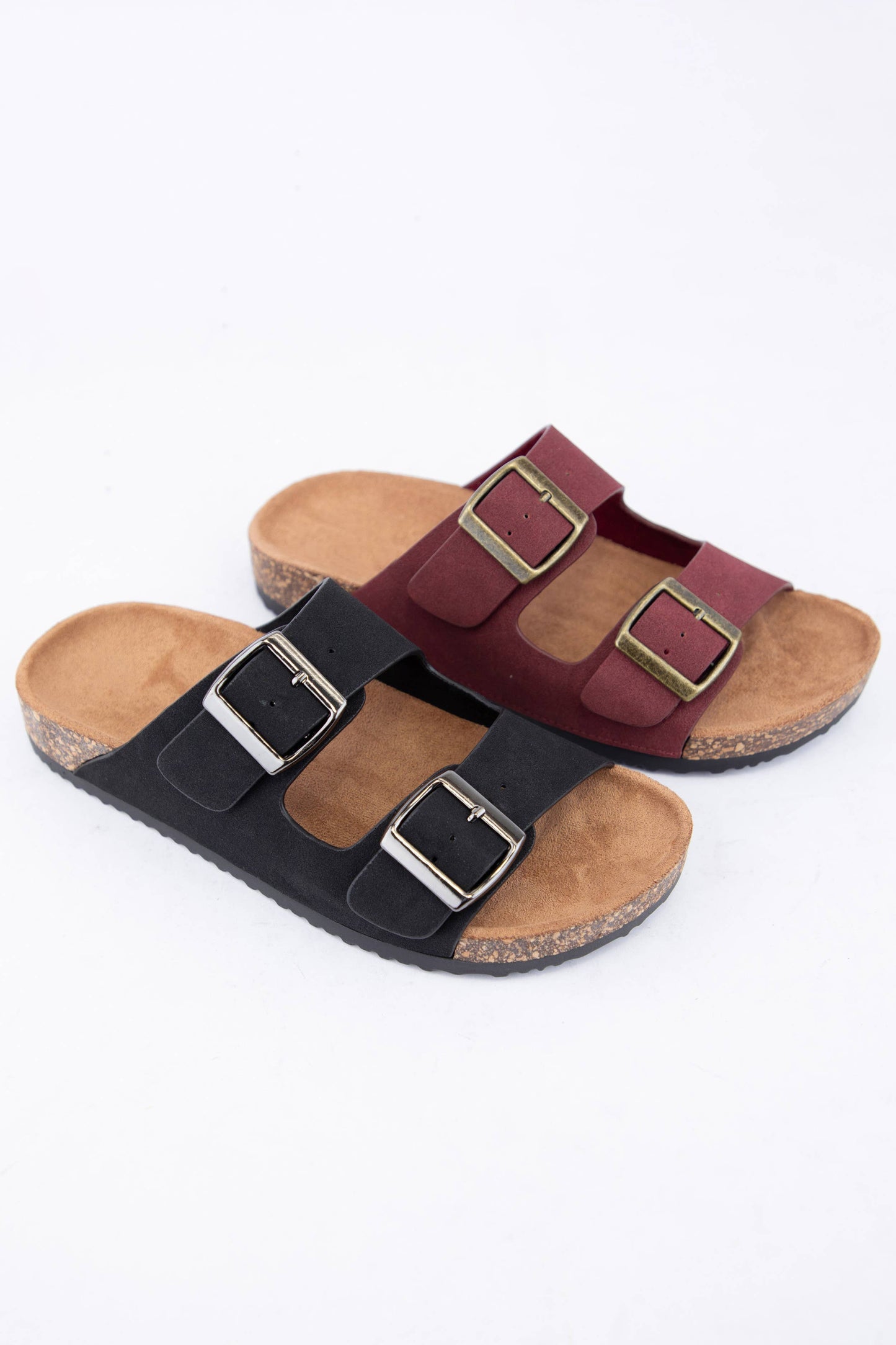 Double Buckle Sandal