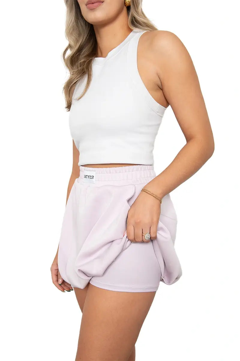 Mauve Mini Skort