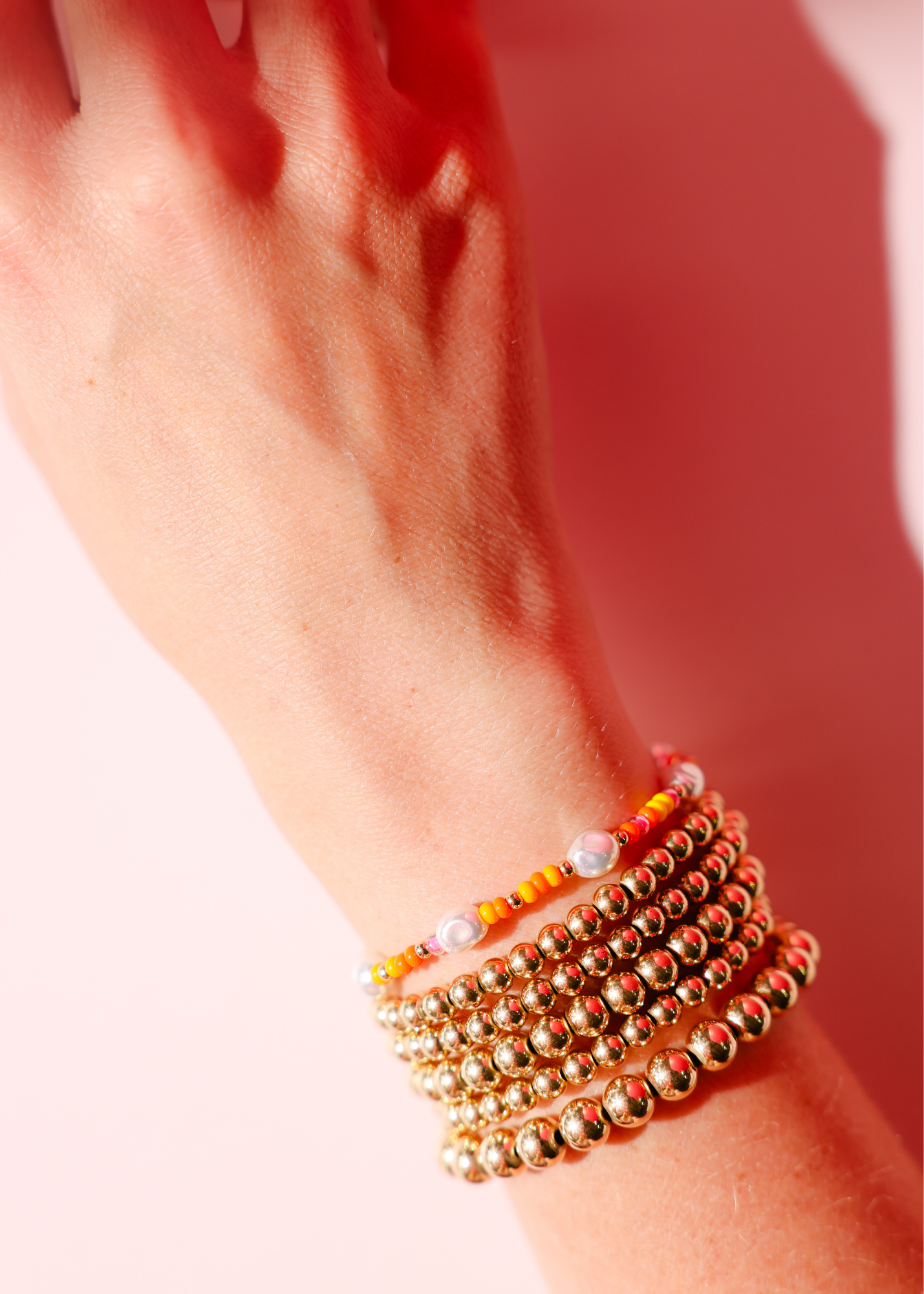 Sunkissed Sprinkle Pearl Bracelet