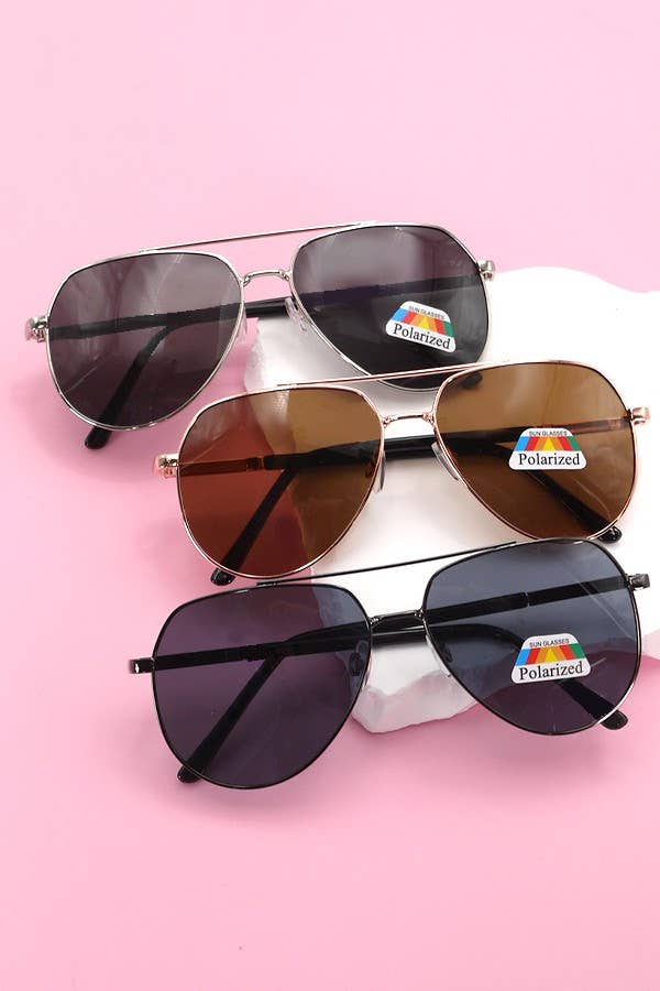 DOUBLE BRIDGE SUNGLASSES AVIATOR
