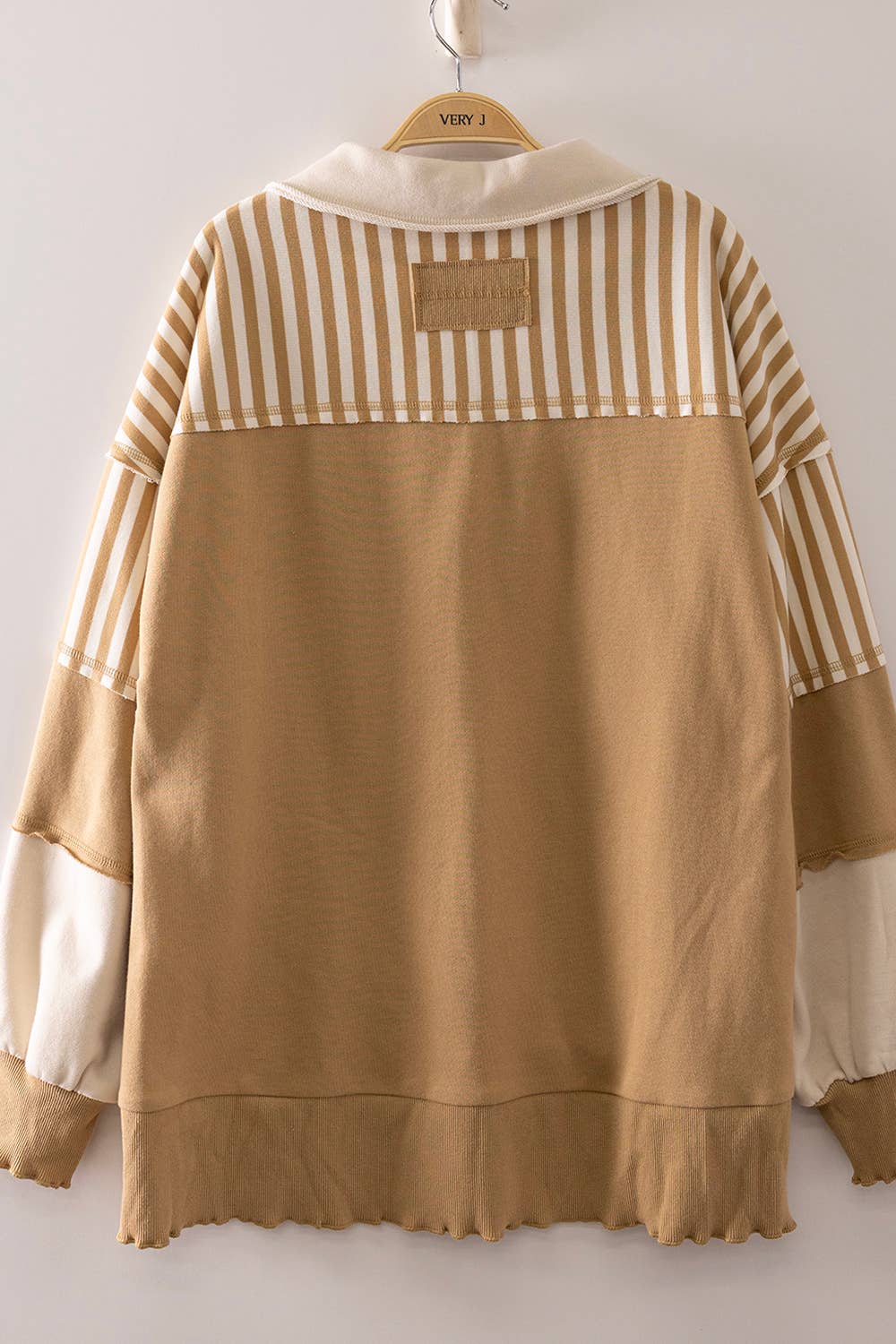 Vintage Stripe Rugby Sweatshirt