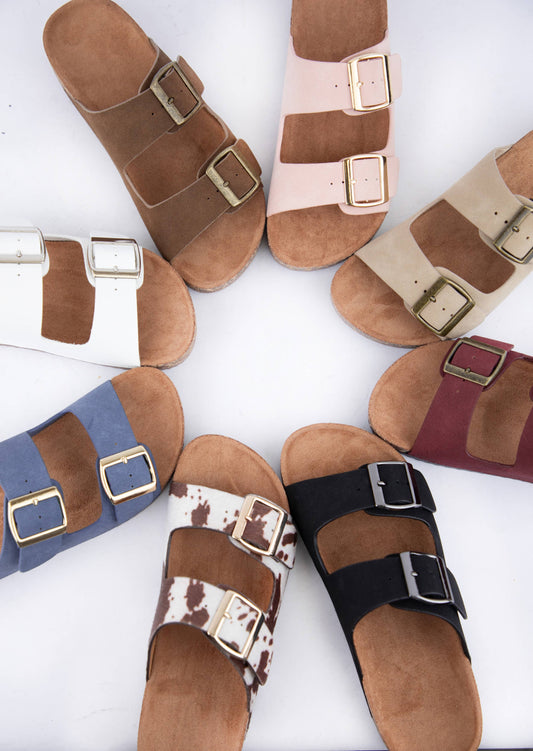 Double Buckle Sandal