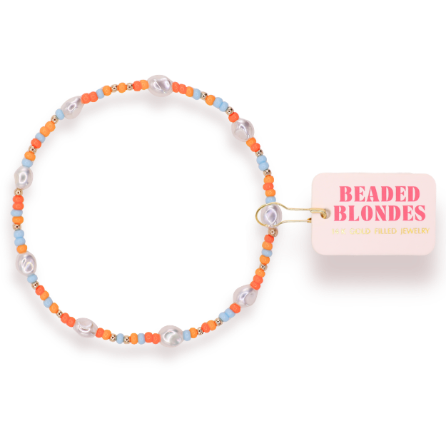 Vitamin D Sprinkle Pearl Anklet
