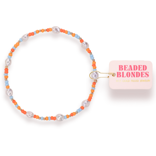 Vitamin D Sprinkle Pearl Anklet