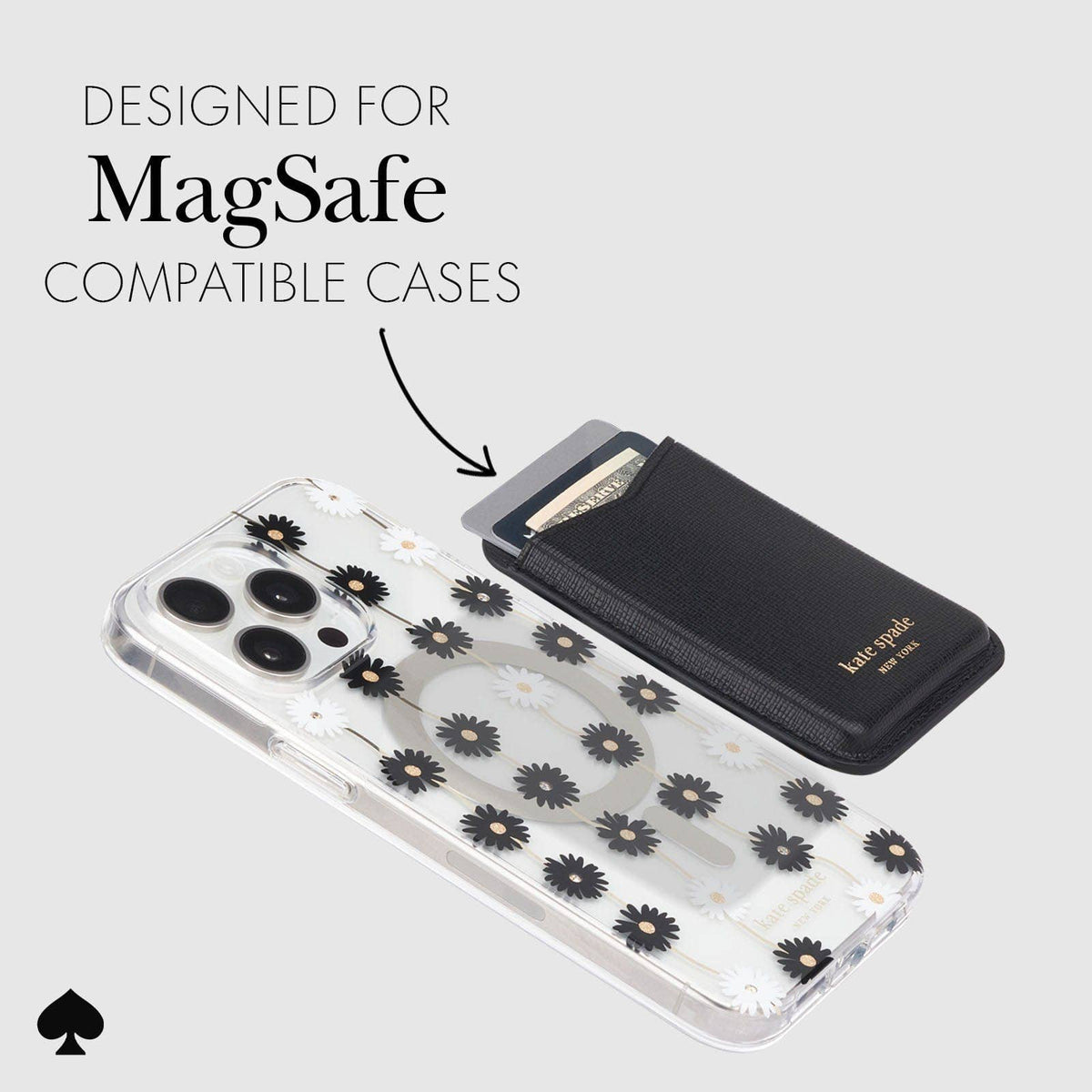Kate spade new york Wallet MagSafe Black