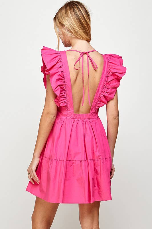 Romantic Ruffle Tiered Dress