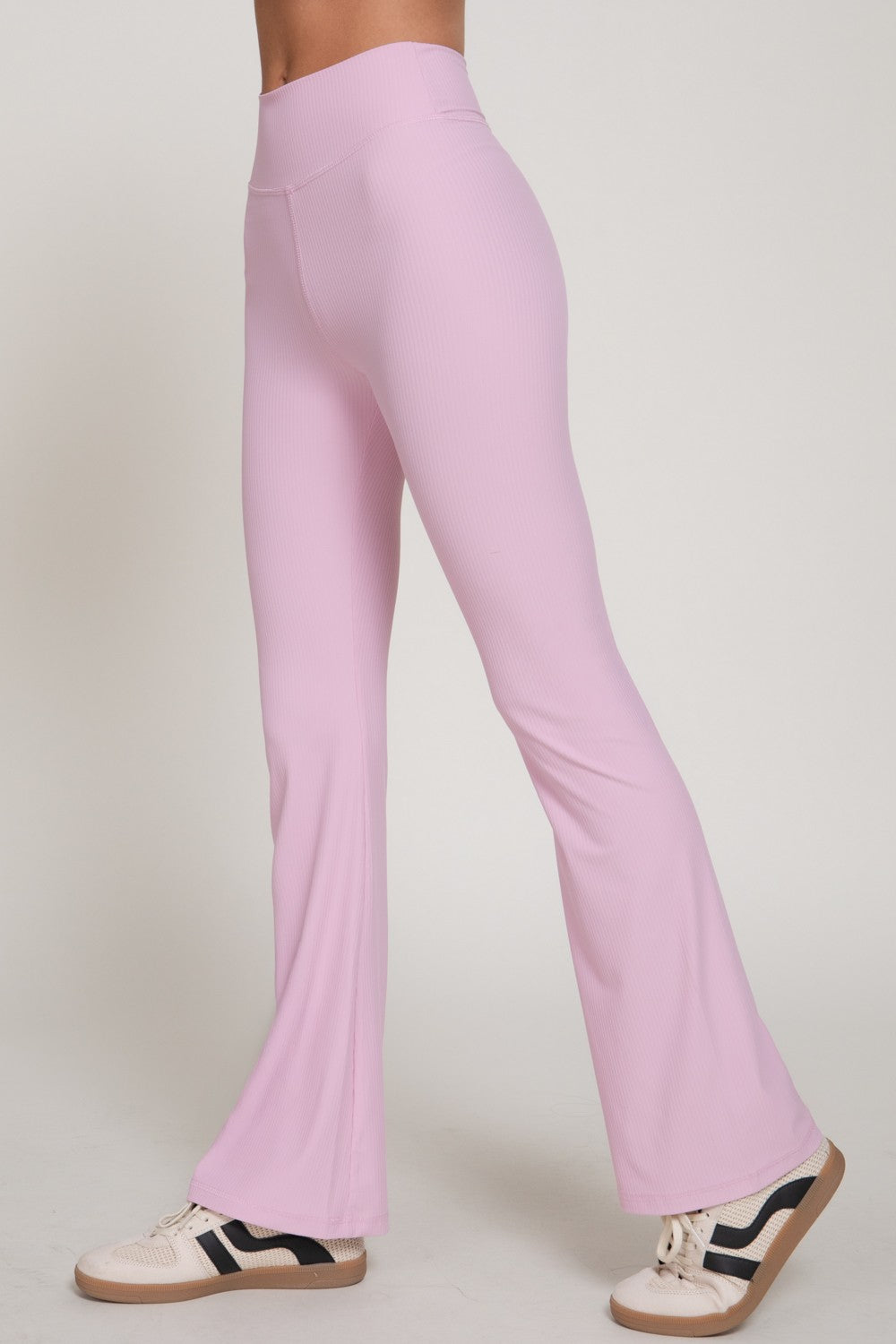 Classic Ribbed Flare Pants