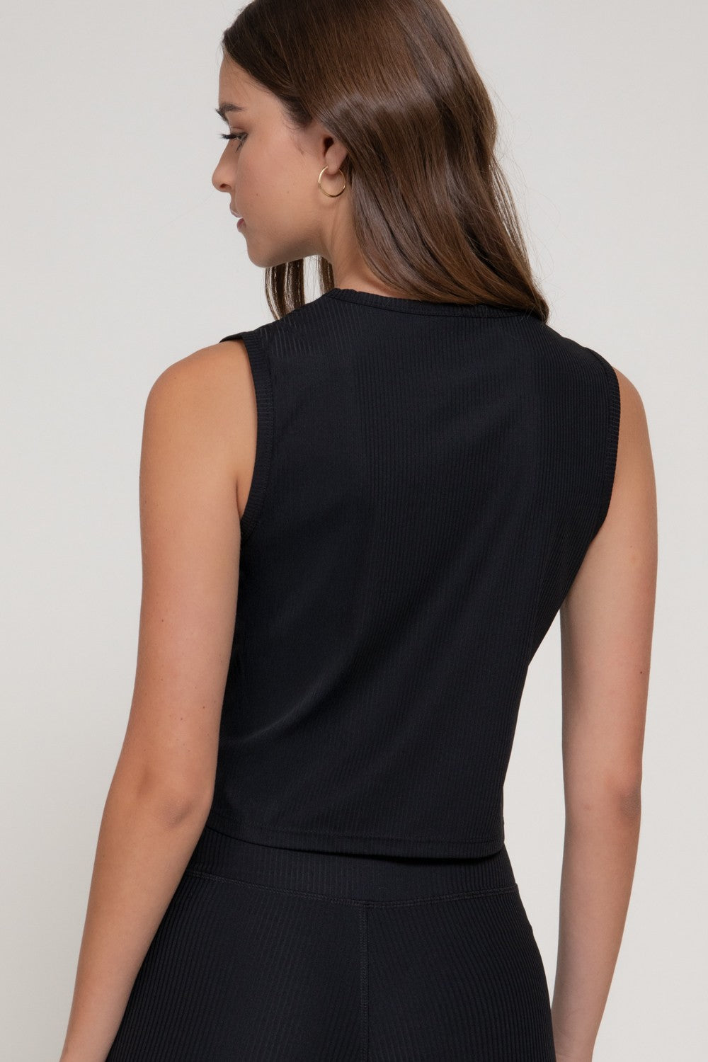 Classic Ribbed Work Out Top
