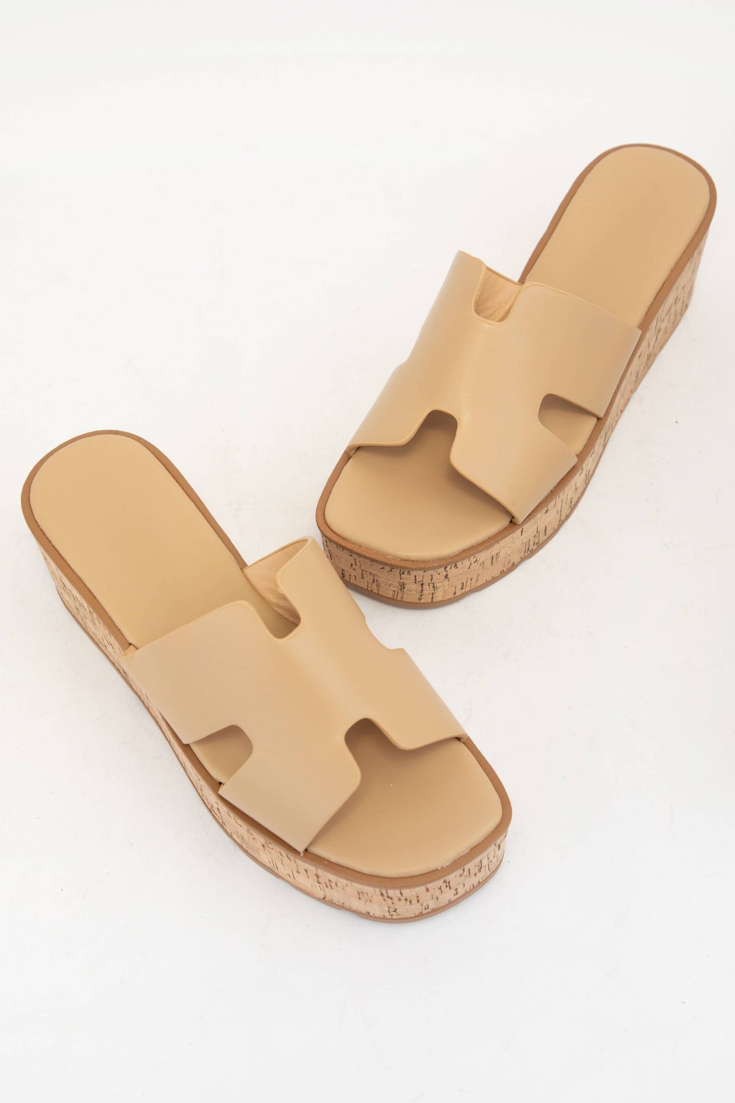 CUT OUT DESIGN UPPER PLATFORM WEDGE