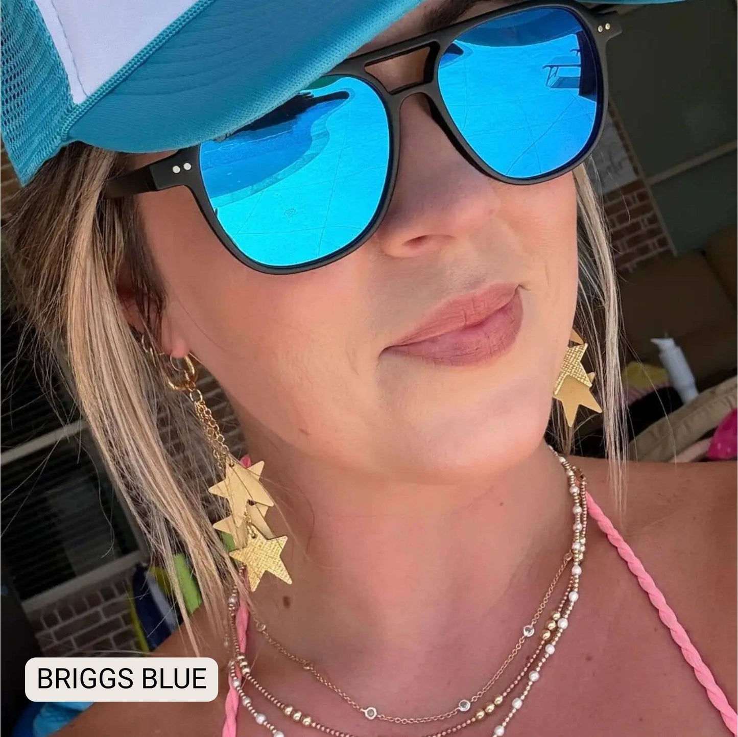 Briggs - Women's Polarized Small/ Medium Aviator