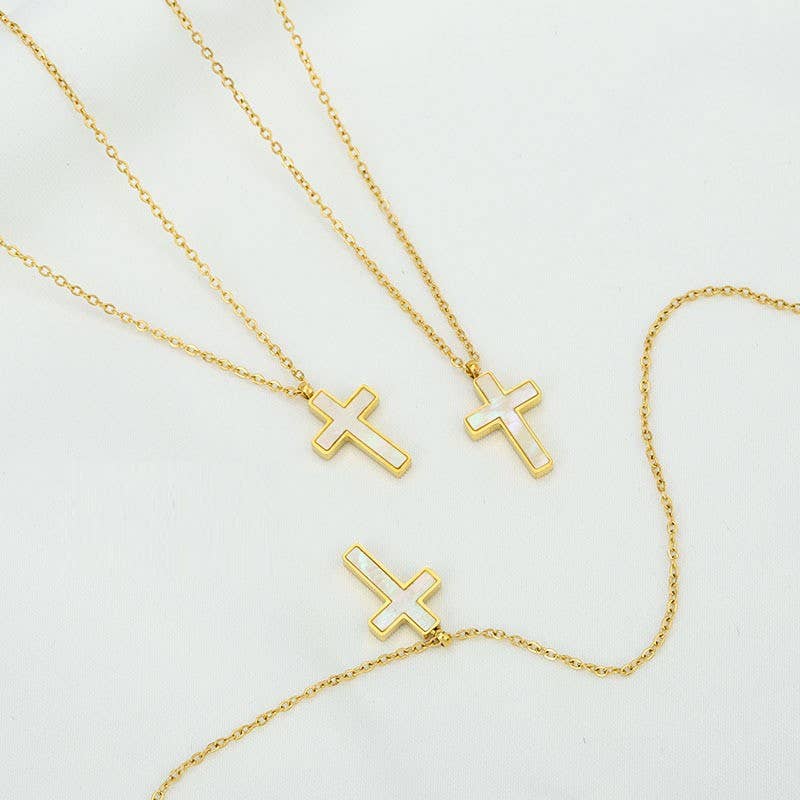 TARNISH FREE CROSS NECKLACE