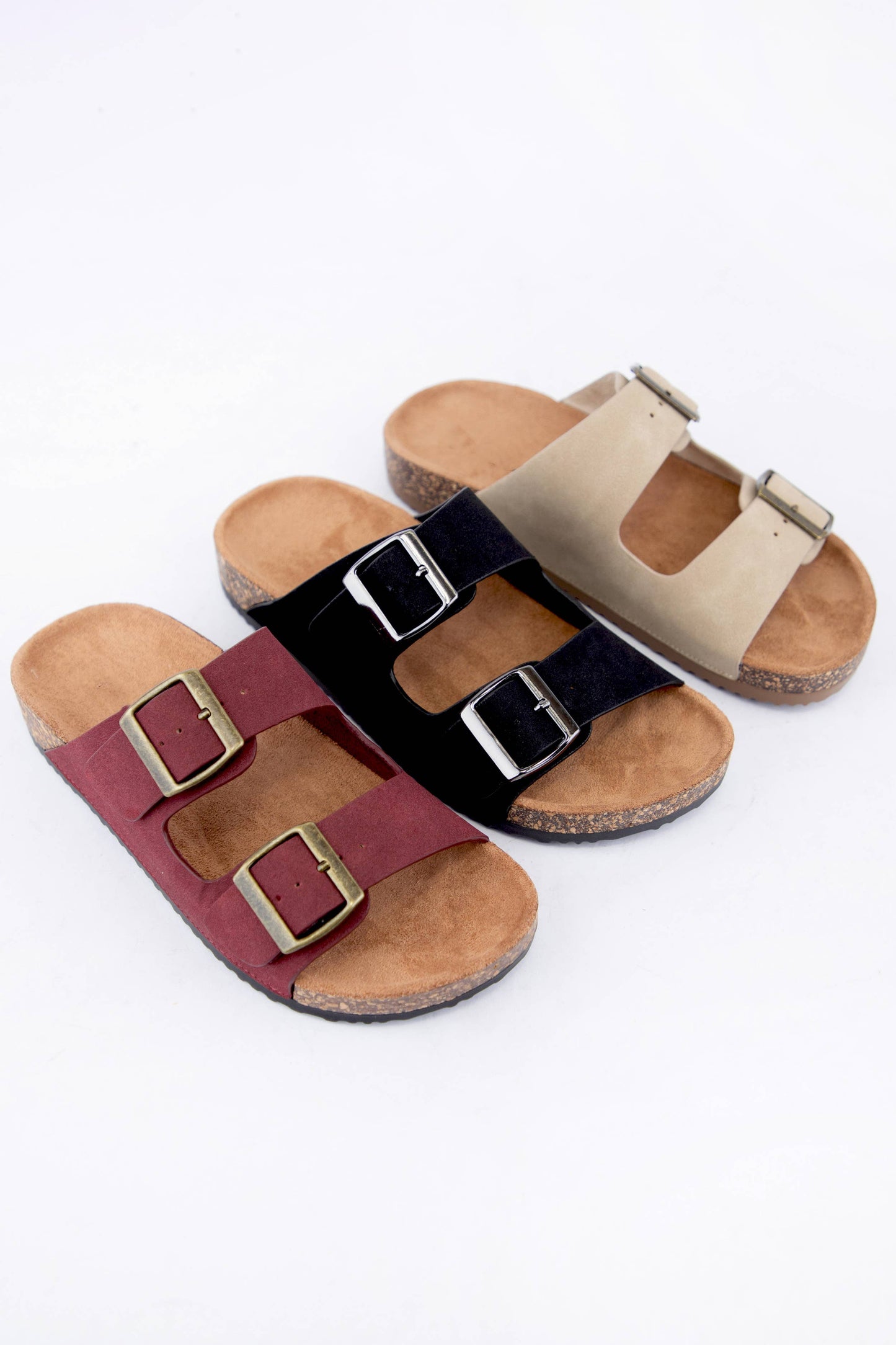 Double Buckle Sandal