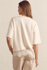 Lace Trim Top