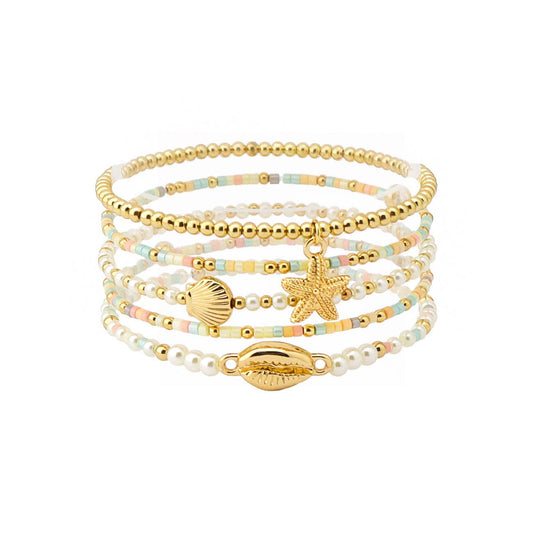 Sealife Accents Stretch Bracelet