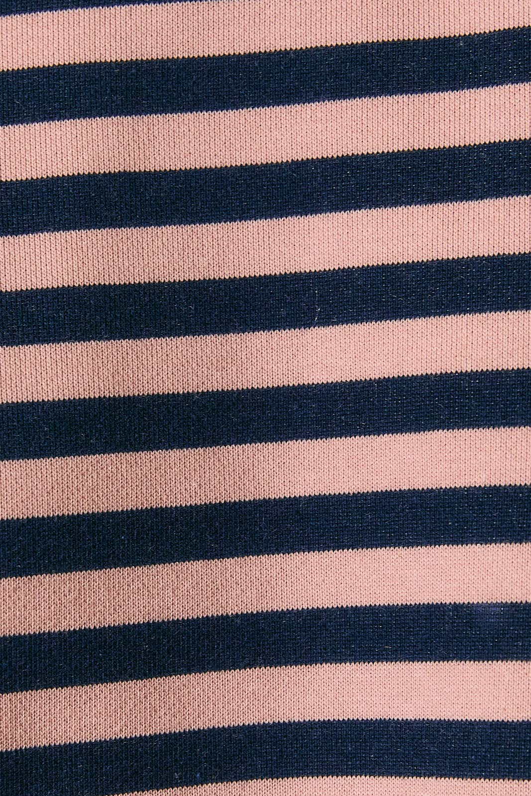 LONG SLEEVE MOCK NECK STRIPED BOXY SWEATSHIRT