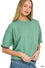 Light Weight Short Sleeve Crop Sweater