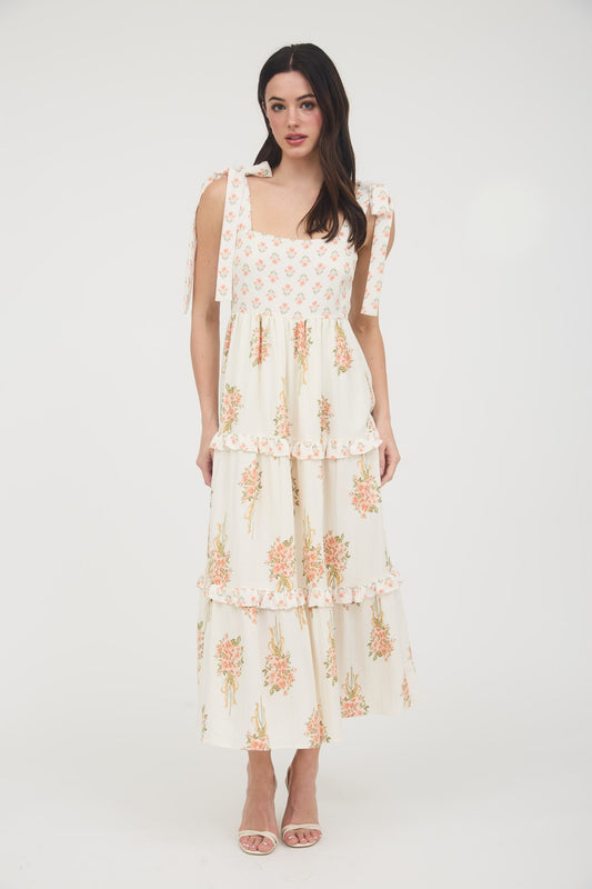 Lalaine Floral Dress