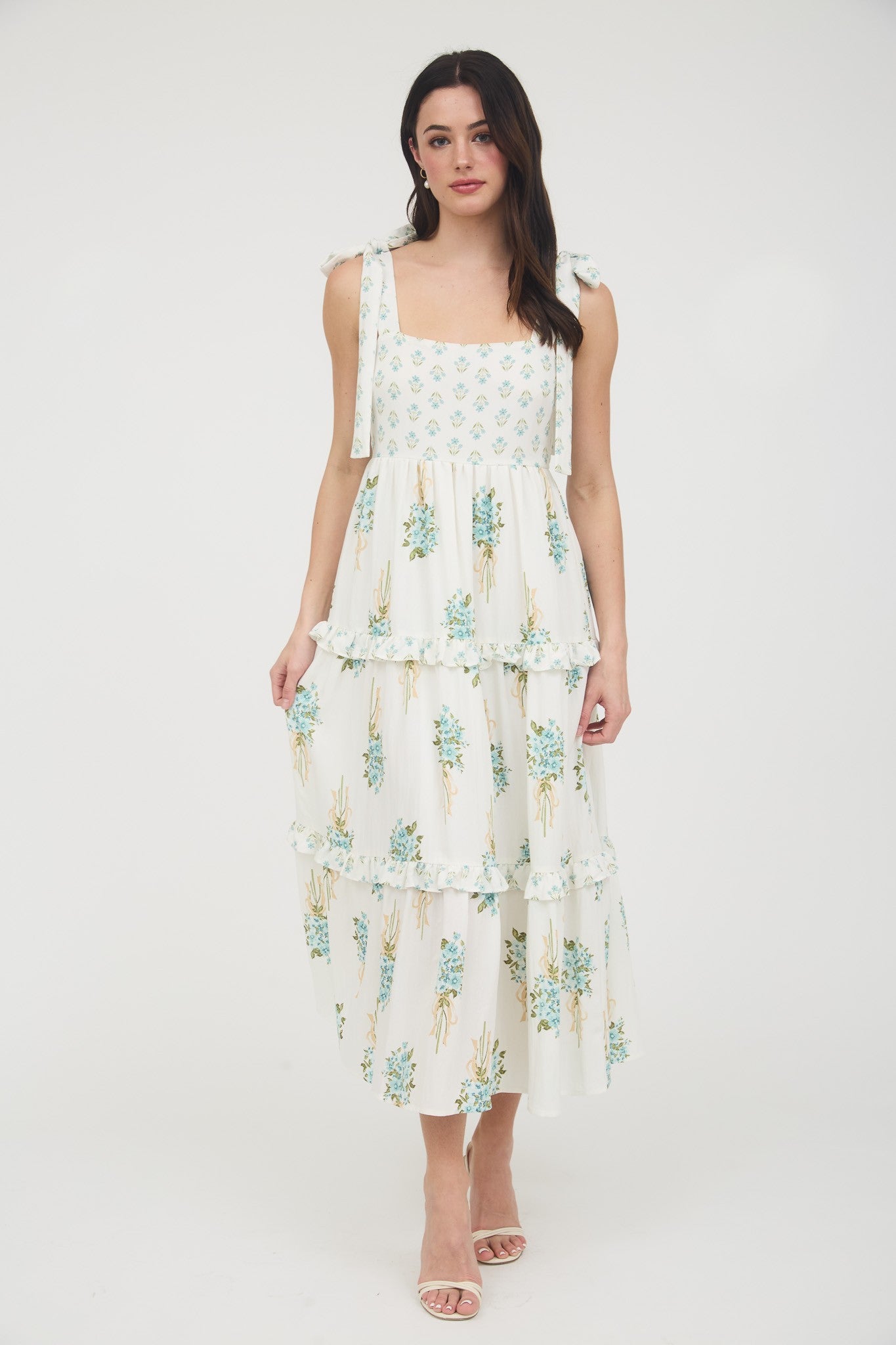 Lalaine Floral Dress