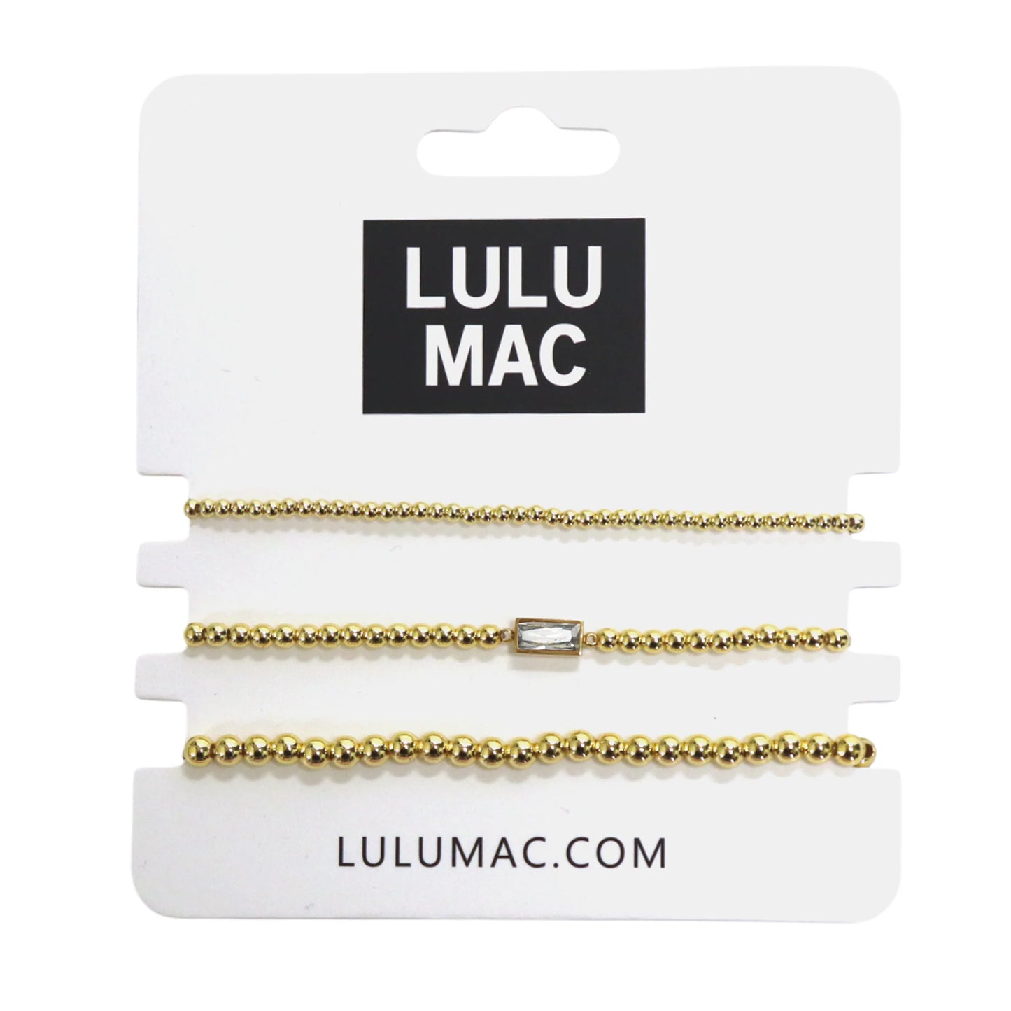 LULU MAC Birthstone Bracelet Set