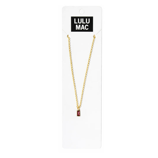 LULU MAC Birthstone Necklace