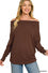 Hacci Dolman Sleeve Boat Neck Top