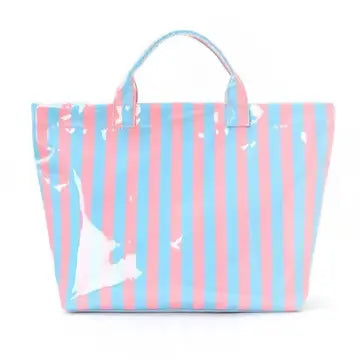 Striped Tote bag