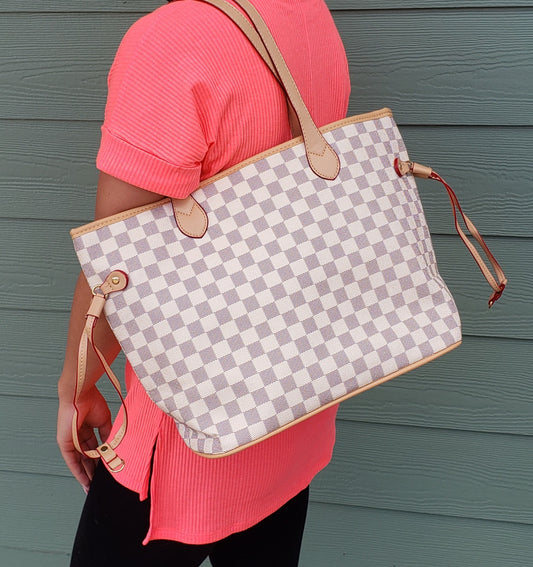 Checkered Trends handbag