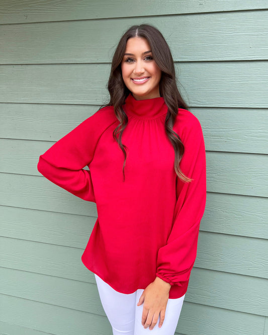 Jolly Red Blouse